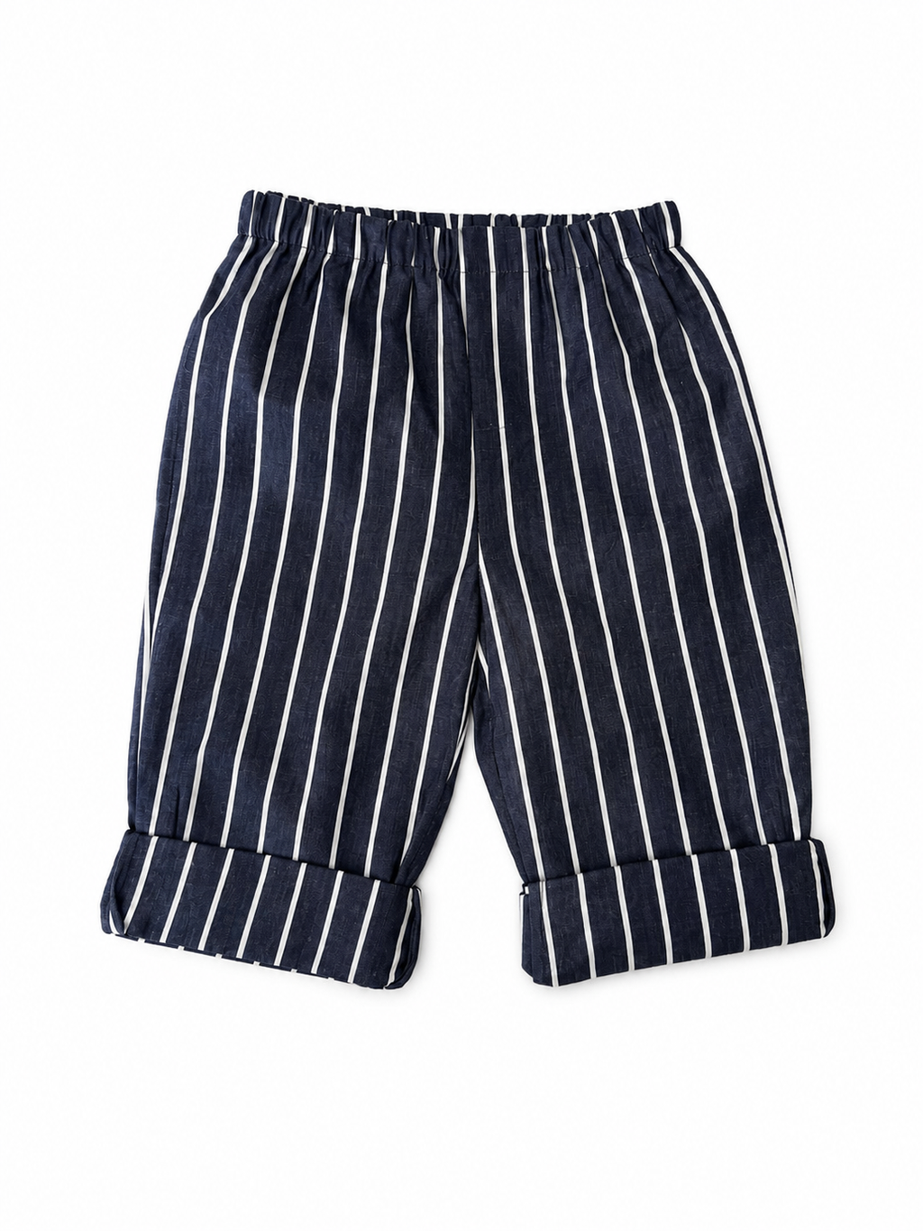 Striped Cotton Twill Pants