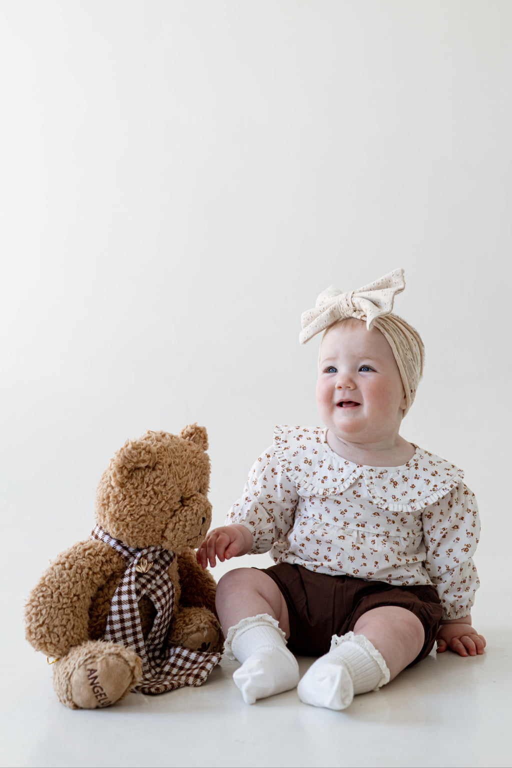 Floral Romper & Shorts Set