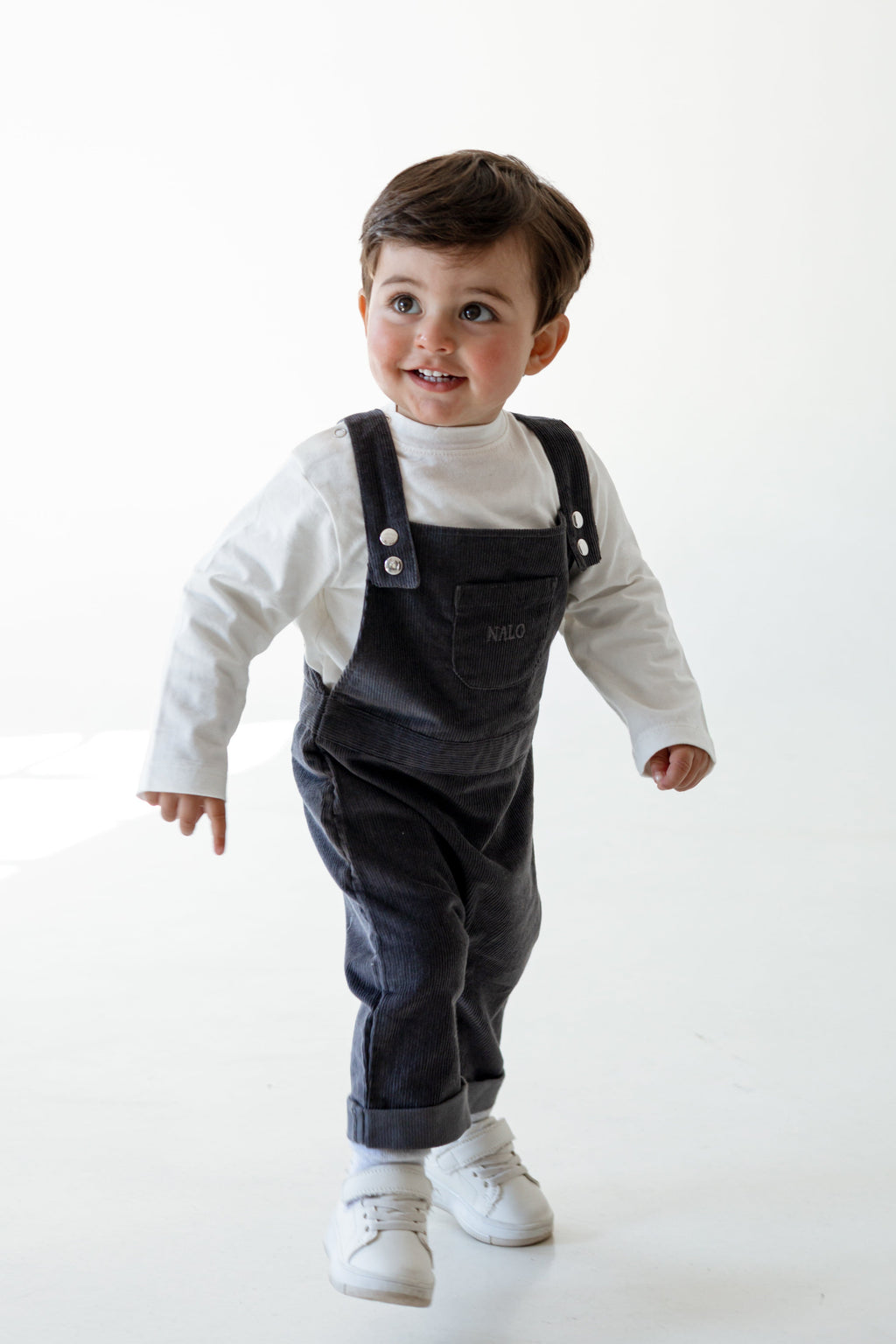 Corduroy Dungaree Set